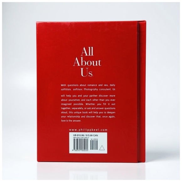 All About Us: For the Two of You. A Guided Journal by Phillip Keel. Hardcover‌‌‌ - Picture 2 of 7